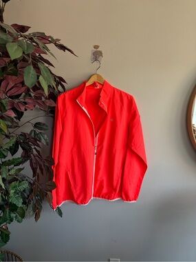 Champion Coral orange Windbreaker Jacket